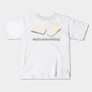 Addicted To Reading Kids T-Shirt